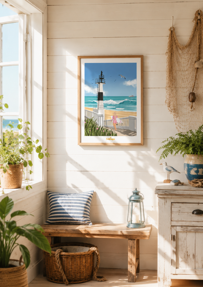 Affiche "Grande Plage"