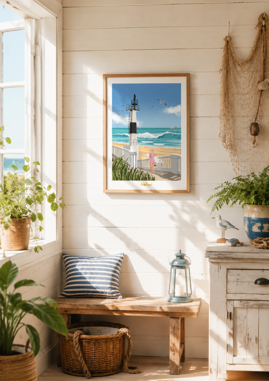 Affiche "Grande Plage"