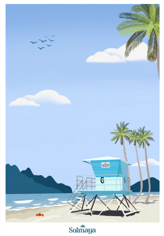 Affiche "Coastal Shore"