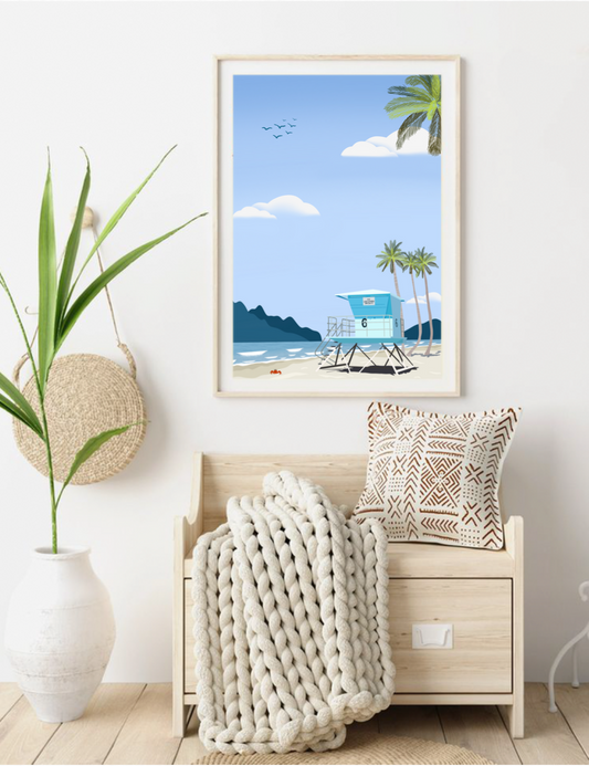 Affiche "Coastal Shore"
