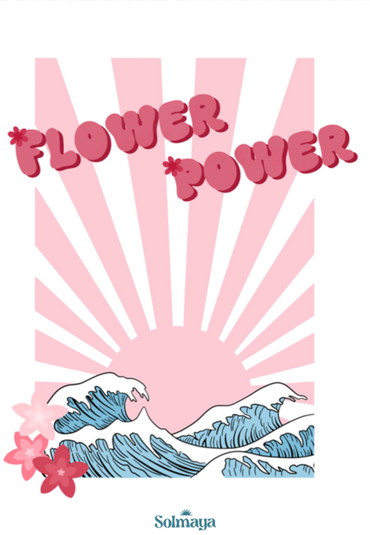 Affiche "Flower Power"