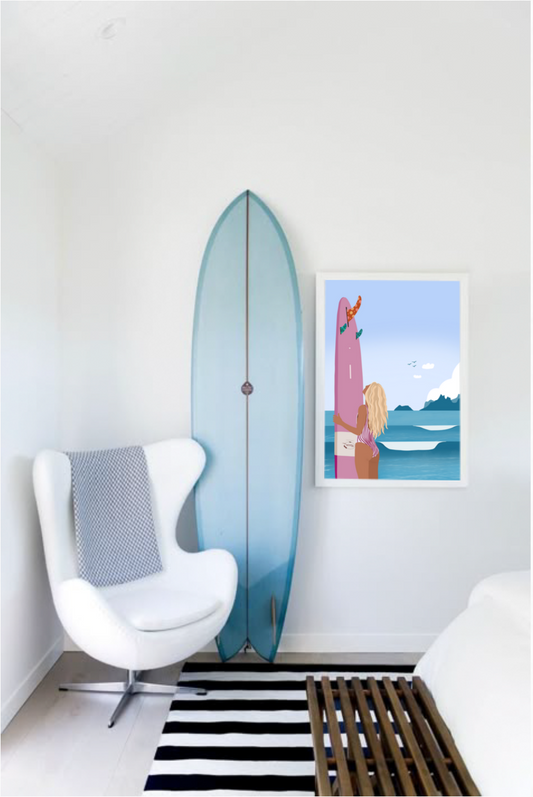 Affiche "Blue Horizon"