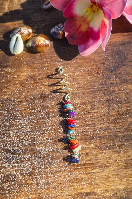Spirale pour cheveux "Multicolore"